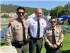 Sheriff with Patrol Officers
